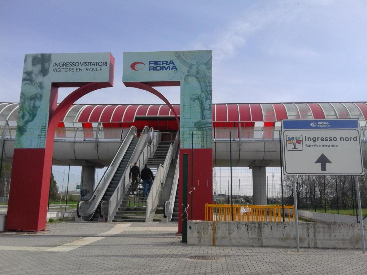 Charme & Relax - Fiera Di Roma - Fiumicino Airport Apartment Понте Галерия Екстериор снимка